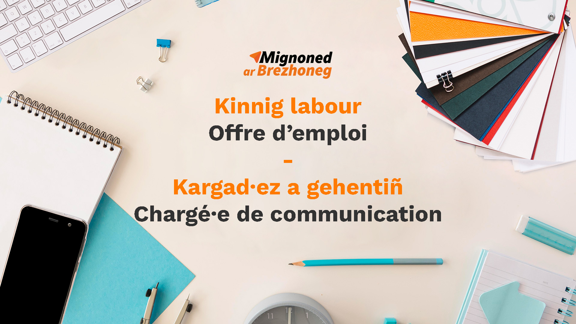 kargad a gehentiñ - chargé de communication